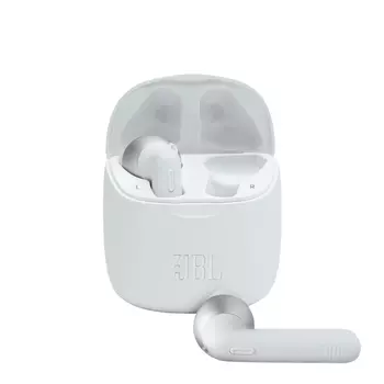 Bluetooth-гарнитура JBL T225 TWS, цвет белый