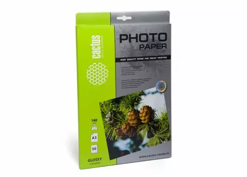 Бумага белый Cactus CS-GA314050