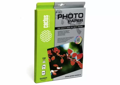 Бумага белый Cactus CS-GA423050
