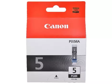 Чернильница черный Canon PGI-5B, 0628B024