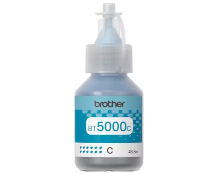 Чернильница голубой Brother BT5000C