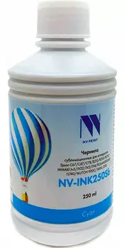 Чернильница голубой NVPrint для аппаратов Epson, NV-INK250CSb
