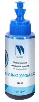 Чернильница светло-голубой NVPrint для аппаратов Epson, NV-INK100PGM-LC
