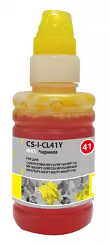 Чернильница желтый Cactus CS-I-CL41Y