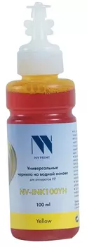 Чернильница желтый NVPrint для аппаратов НР, NV-INK100YH