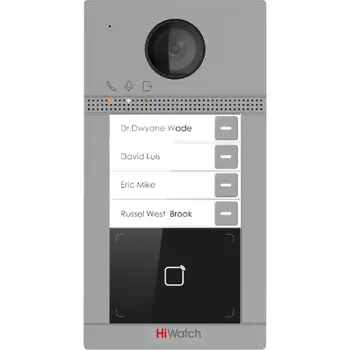 Домофоны Hikvision Вызывная панель VDP-D4214W