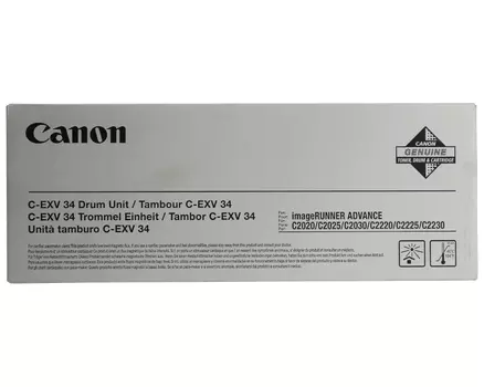 Фотобарабан черный Canon C-EXV34, 3786B003AA 000