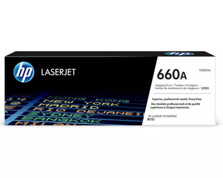 Фотобарабан черный, голубой, пурпурный, желтый HP Inc. 660A, W2004A