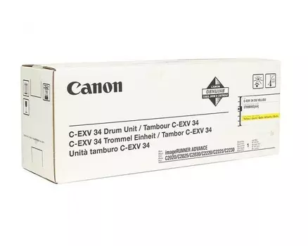 Фотобарабан желтый Canon C-EXV34, 3789B003