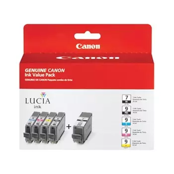 Фотокартридж красный, зеленый, голубой, пурпурный, черный Canon PGI-9, 1033B013