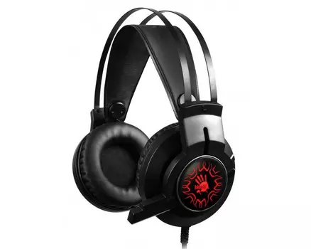 Гарнитура A4tech Bloody J437, цвет красный/черный
