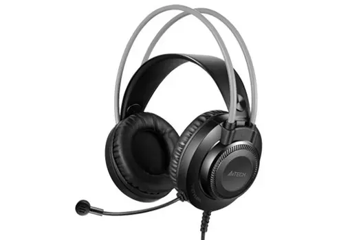 Гарнитура A4tech Fstyler FH200U, цвет серый/черный