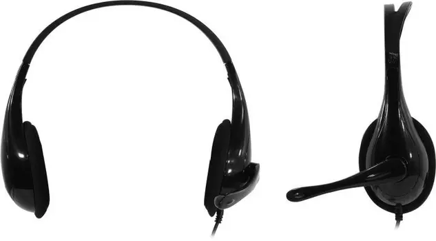 Гарнитура A4tech HU-9, цвет черный
