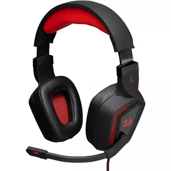 Гарнитура Defender GAMING MUSES 2 REDRAGON, цвет красный/черный