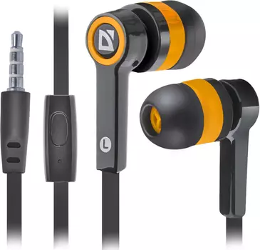 Гарнитура Defender Pulse 420, цвет оранжевый/черный