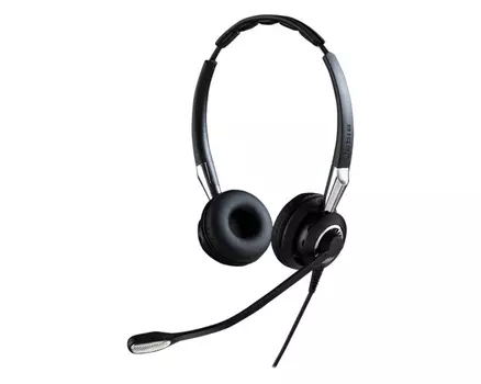 Гарнитура Jabra BIZ BIZ 2400 II Duo, цвет черный/серебристый