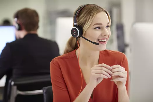 Гарнитура Jabra EVOLVE EVOLVE 40 Stereo, цвет серый/черный