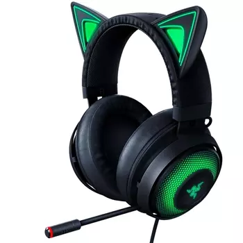 Гарнитура Razer Kraken Kitty Ed., цвет зеленый/черный