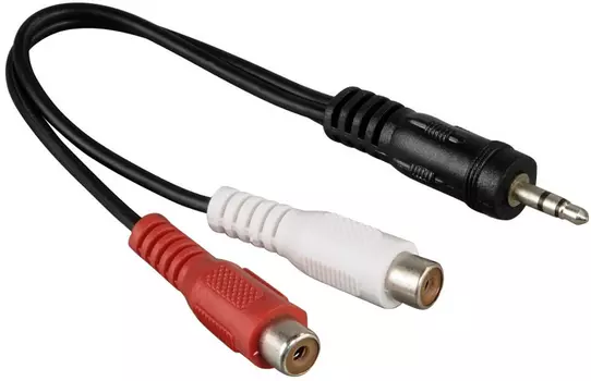 HAMA AV 2хRCA (f)/Jack 3.5 (m)