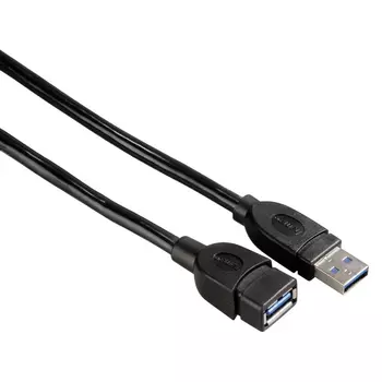 HAMA USB A (m)/USB A (f) 0.5м