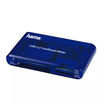 HAMA Устройство чтения карт памяти USB2.0 H-55348 00055348