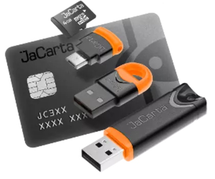 JaCarta PKI USB-токен (Сертификат ФСТЭК России) nano