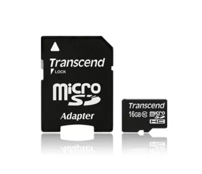 Карта памяти TRANSCEND MicroSDHC Class10