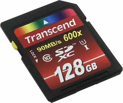 Карта памяти TRANSCEND SDXC 128GB