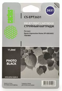 Картридж черный Cactus CS-EPT2631