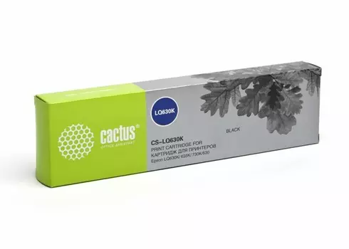 Картридж черный Cactus CS-LQ630