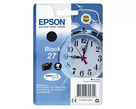 Картридж черный Epson C13T27014022