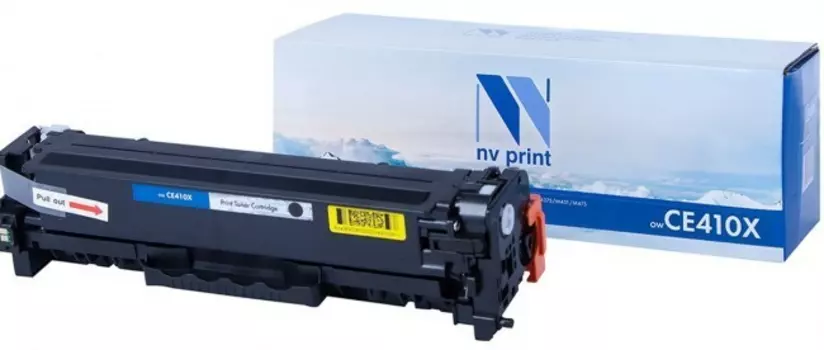Картридж черный NVPrint Color LaserJet, NV-CE410XBk