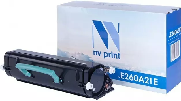 Картридж черный NVPrint для Lexmark, NV-E260A21E