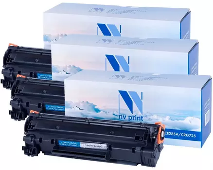 Картридж черный NVPrint i-Sensys, NV-725-SET3