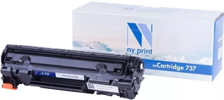 Картридж черный NVPrint i-Sensys, NV-737