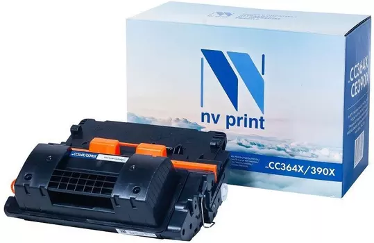 Картридж черный NVPrint LaserJet, NV-CC364X/CE390Х