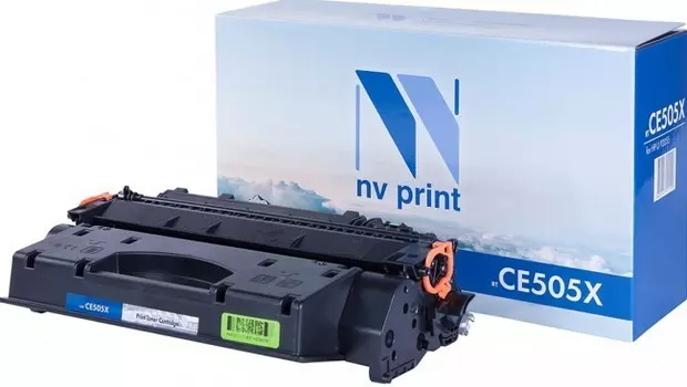 Картридж черный NVPrint LaserJet, NV-CE505X