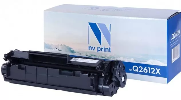 Картридж черный NVPrint LaserJet, NV-Q2612X