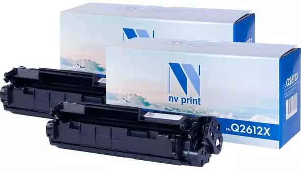 Картридж черный NVPrint LaserJet, NV-Q2612X-SET2