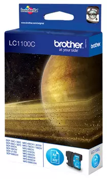 Картридж голубой Brother LC1100C