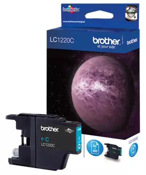 Картридж голубой Brother LC1220C