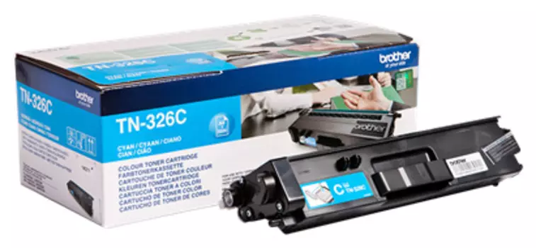 Картридж голубой Brother TN326C