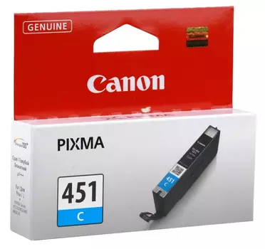 Картридж голубой Canon CLI-451C, 6524B001