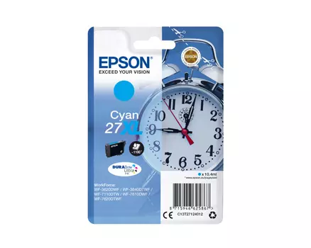 Картридж голубой Epson C13T27124022