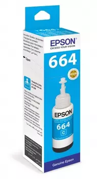 Картридж голубой Epson C13T66424A