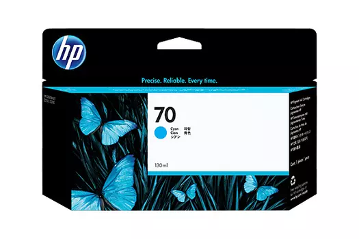Картридж голубой HP Inc. 70, C9452A