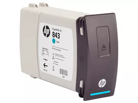 Картридж голубой HP Inc. 843C, C1Q66A