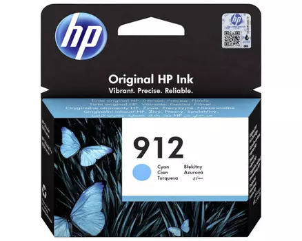 Картридж голубой HP Inc. 912, 3YL77AE