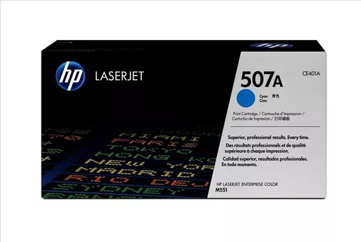 Картридж голубой HP Inc. CE401A (№507A)