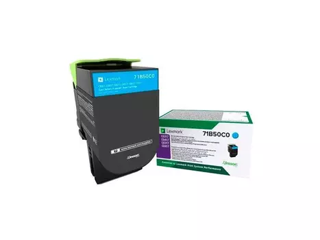 Картридж голубой Lexmark 71B50C0